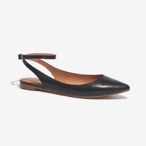 💥 CLEARANCE Madewell Margot Ankle Strap Pointed Toe Flats